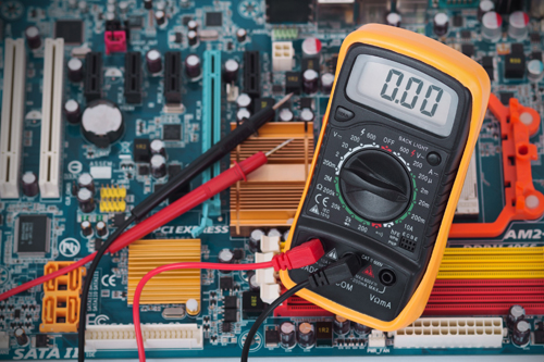 Using Multi meter to Test PCB